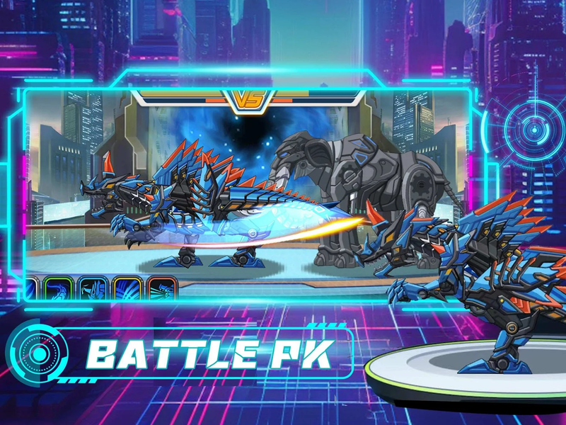 Jurassic Mecha - عکس بازی موبایلی اندروید