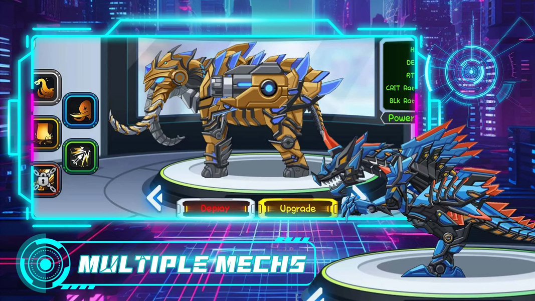 Jurassic Mecha - عکس بازی موبایلی اندروید