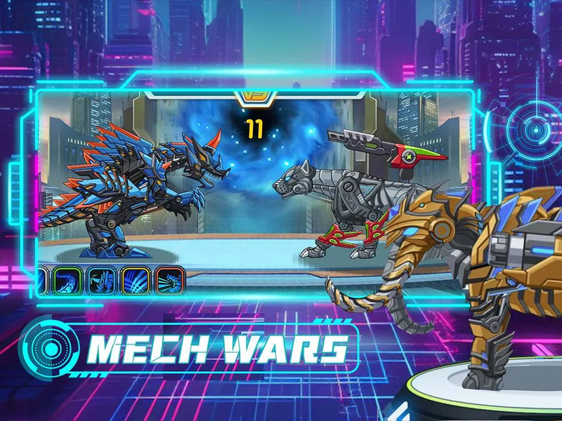Jurassic Mecha - عکس بازی موبایلی اندروید