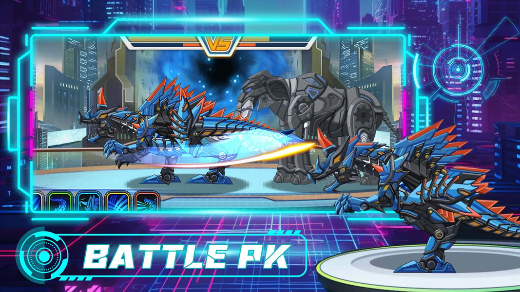 Jurassic Mecha - عکس بازی موبایلی اندروید