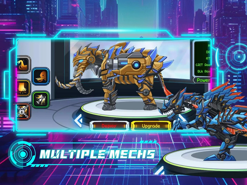 Jurassic Mecha - عکس بازی موبایلی اندروید
