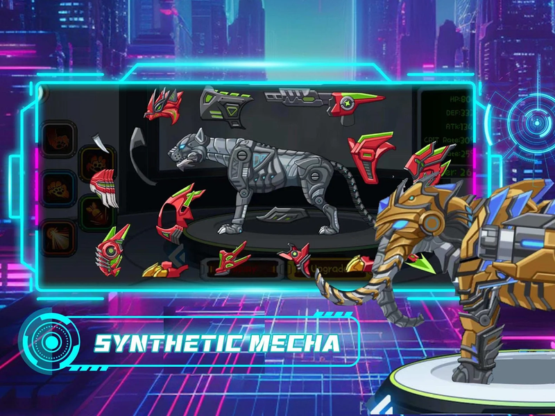 Jurassic Mecha - عکس بازی موبایلی اندروید