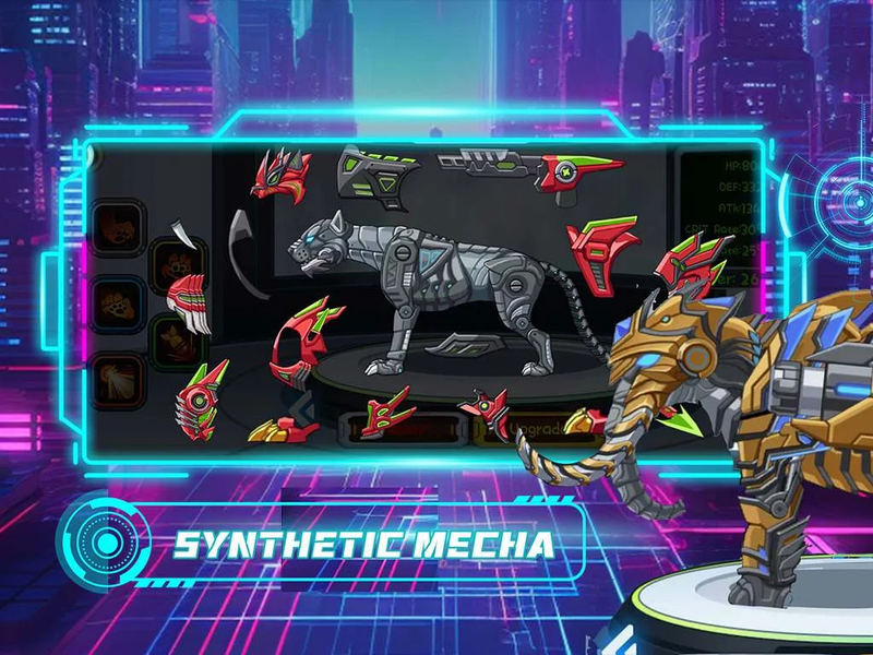 Jurassic Mecha - عکس بازی موبایلی اندروید