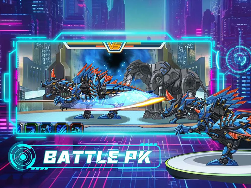 Jurassic Mecha - عکس بازی موبایلی اندروید