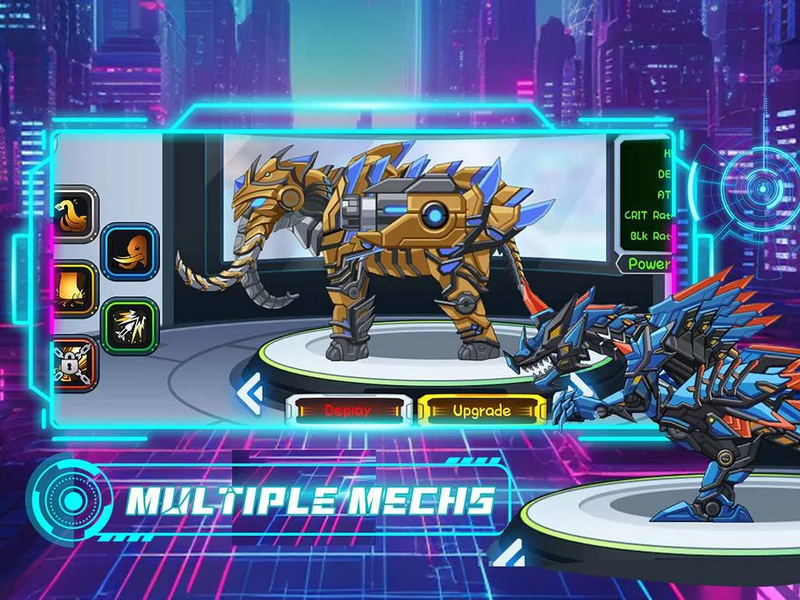 Jurassic Mecha - عکس بازی موبایلی اندروید