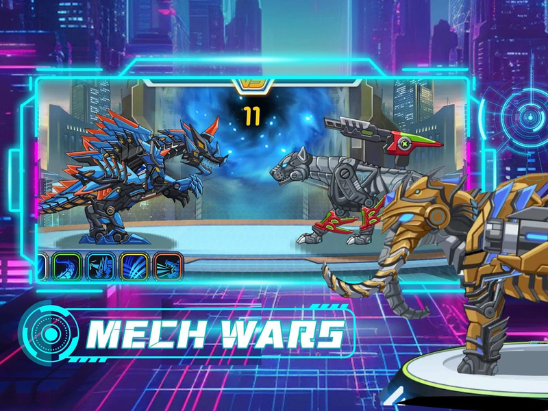 Jurassic Mecha - عکس بازی موبایلی اندروید