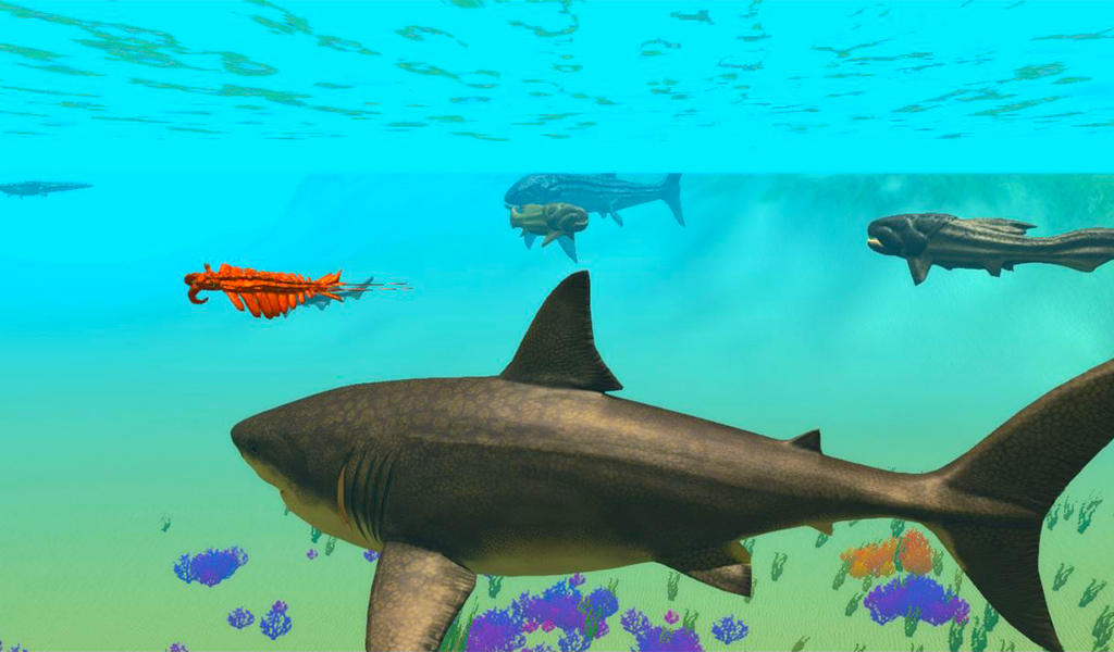 Megalodon Dino Survival Sim - عکس بازی موبایلی اندروید