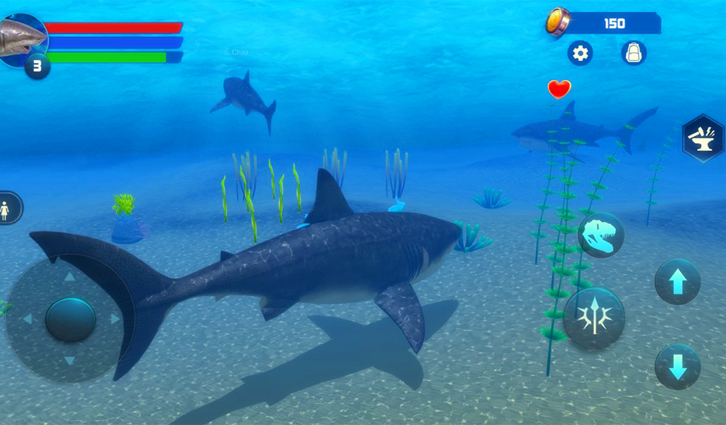 Megalodon Dino Survival Sim - عکس بازی موبایلی اندروید