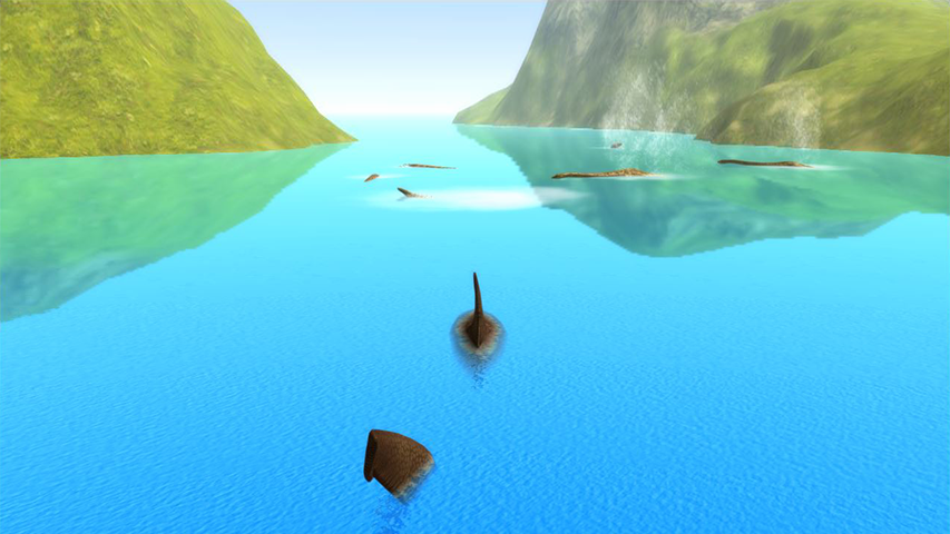 Megalodon Dino Survival Sim - عکس بازی موبایلی اندروید