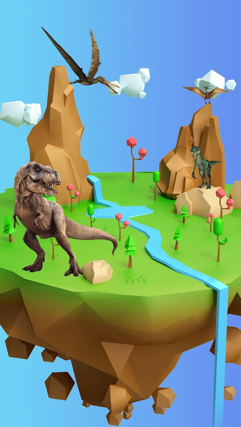 Jurassic Merge - Gameplay image of android game