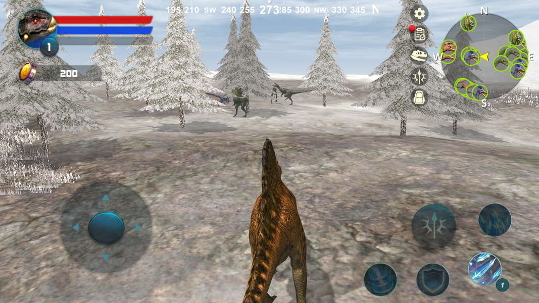 Ouranosaurus Simulator - عکس بازی موبایلی اندروید