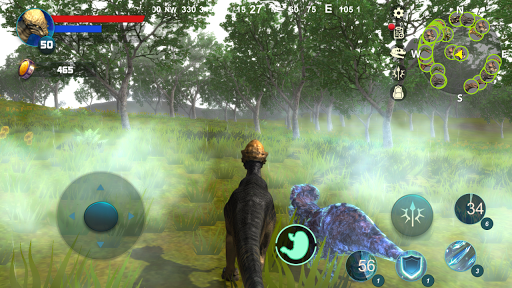 Pachycephalosaurus Simulator - Gameplay image of android game
