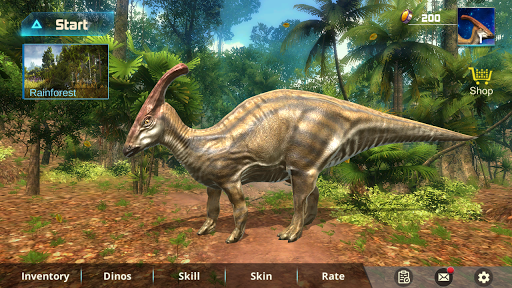 Parasaurolophus Simulator - Gameplay image of android game