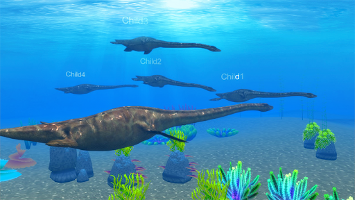 Plesiosaurus Simulator - Gameplay image of android game