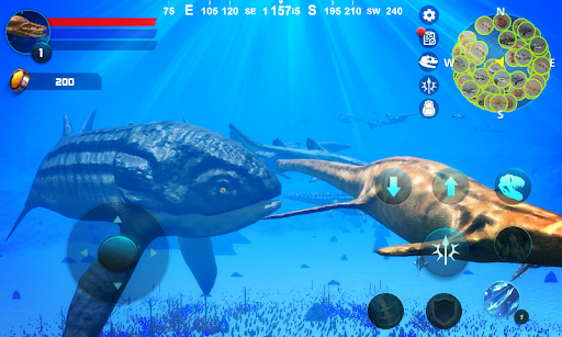 Plesiosaurus Simulator - Gameplay image of android game