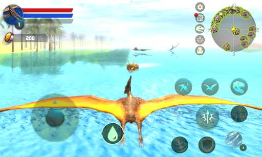 Pteranodon:Flying Dinosaur Sim - عکس بازی موبایلی اندروید