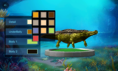 Sarcosuchus Simulator - Gameplay image of android game