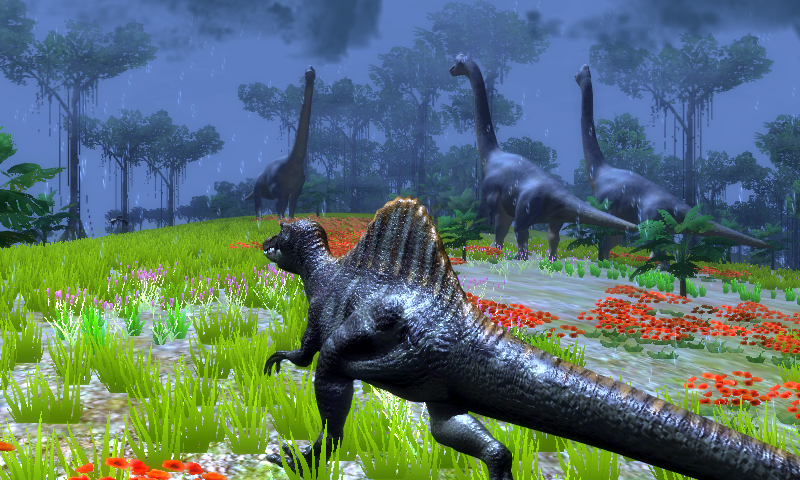 Spinosaurus Simulator - Gameplay image of android game