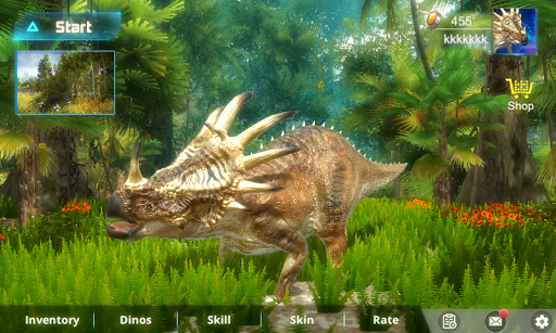 Styracosaurus Simulator - Gameplay image of android game