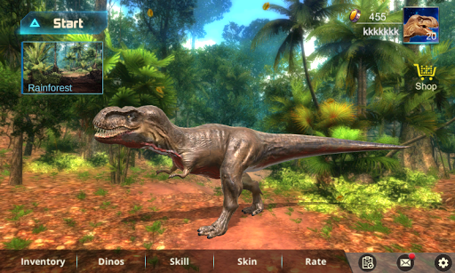 Tyrannosaurus Simulator - Gameplay image of android game