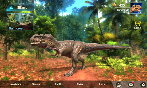 Tyrannosaurus Simulator - عکس بازی موبایلی اندروید