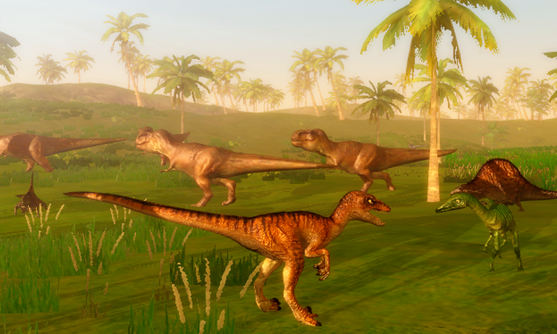 Velociraptor Dino Simulator - عکس بازی موبایلی اندروید