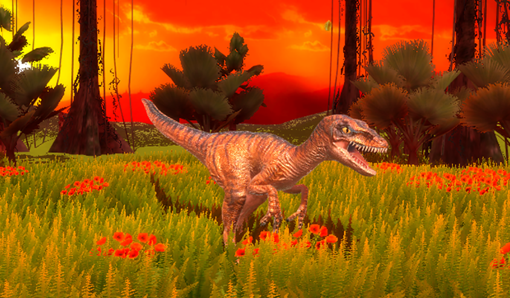Velociraptor Dino Simulator - عکس بازی موبایلی اندروید