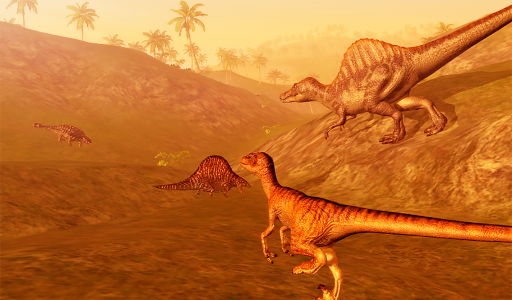 Velociraptor Dino Simulator - عکس بازی موبایلی اندروید