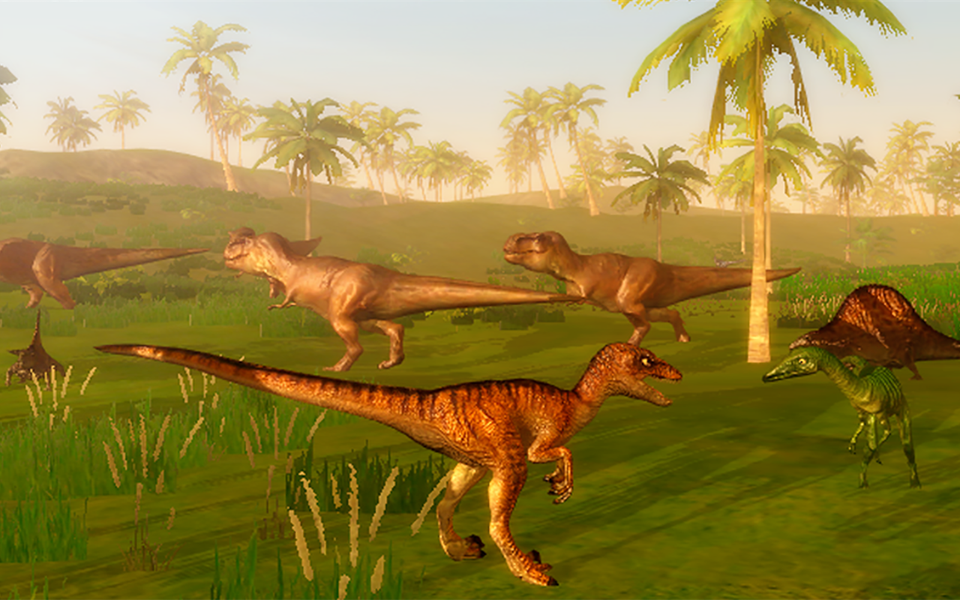 Velociraptor Dino Simulator - عکس بازی موبایلی اندروید