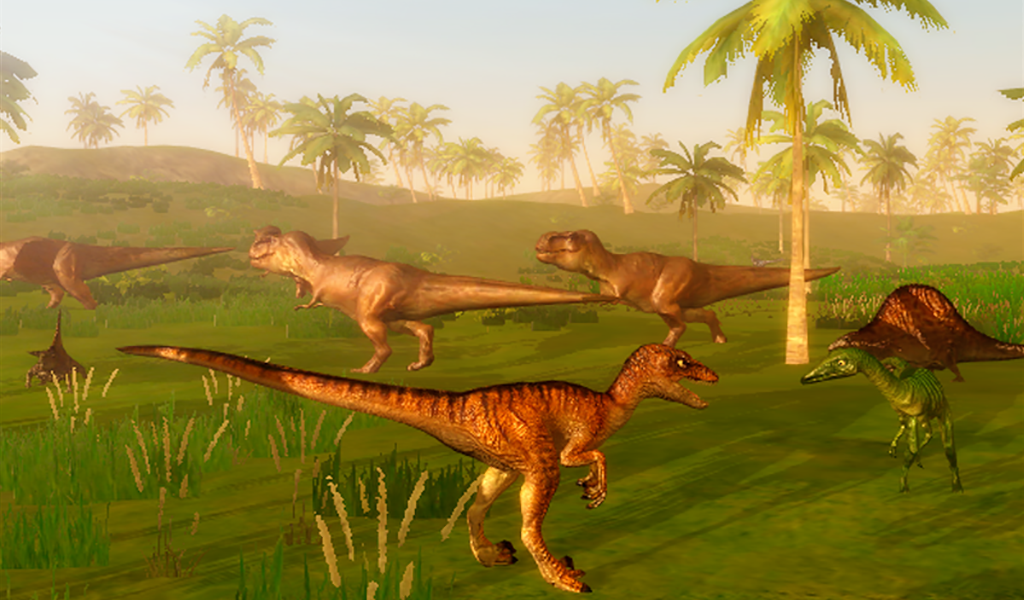 Velociraptor Dino Simulator - عکس بازی موبایلی اندروید