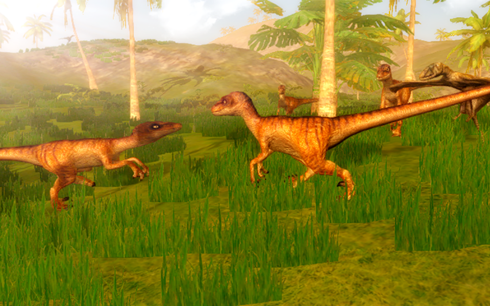 Velociraptor Dino Simulator - عکس بازی موبایلی اندروید