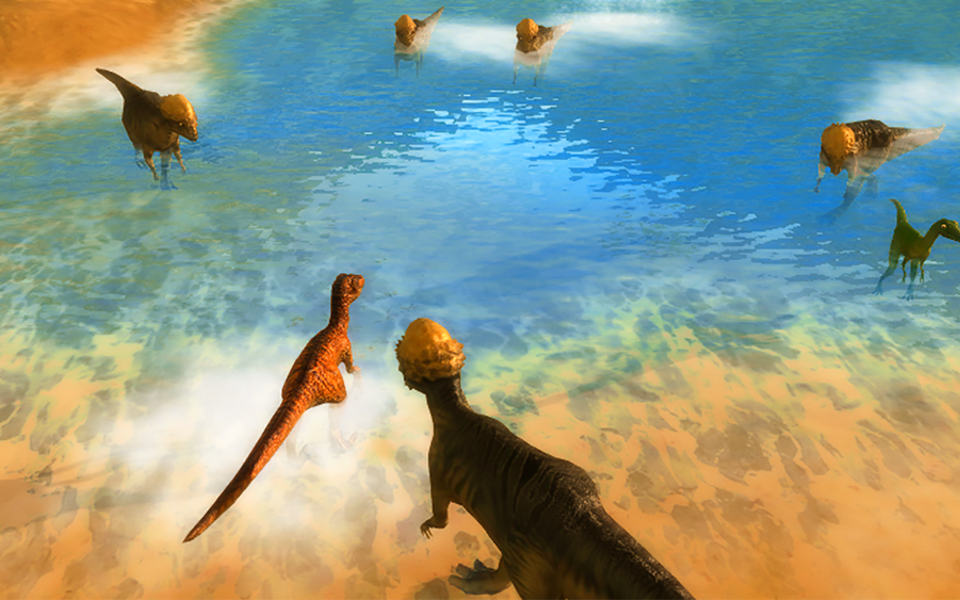 Velociraptor Dino Simulator - عکس بازی موبایلی اندروید