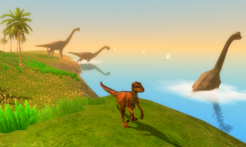 Velociraptor Dino Simulator - عکس بازی موبایلی اندروید