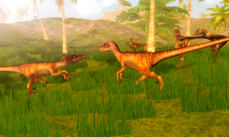 Velociraptor Dino Simulator - عکس بازی موبایلی اندروید