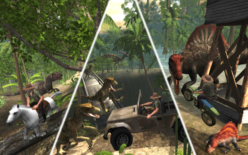 Dino Safari: Online Evolution - Gameplay image of android game