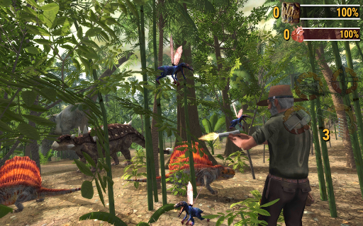 Dino Safari: Online Evolution - Gameplay image of android game