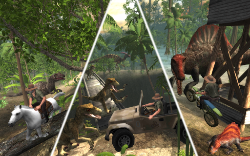 Dino Safari: Online Evolution - Gameplay image of android game