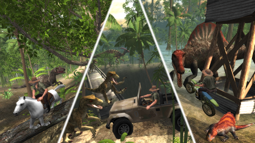Dino Safari: Online Evolution - Gameplay image of android game