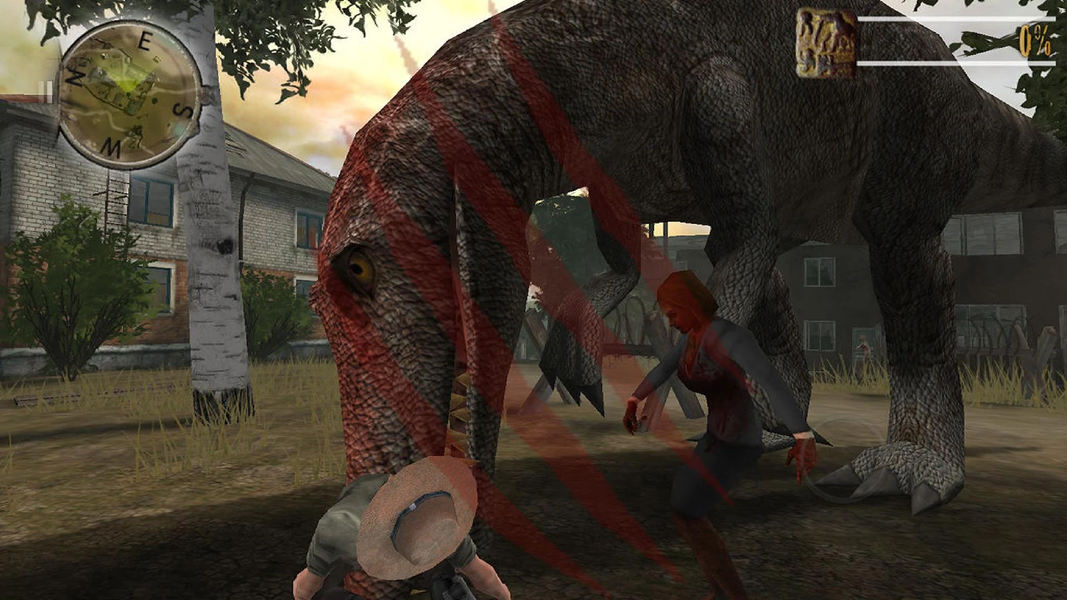 Zombie Fortress: Dino - عکس بازی موبایلی اندروید