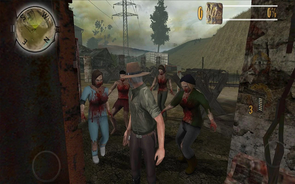Zombie Fortress: Dino - عکس بازی موبایلی اندروید