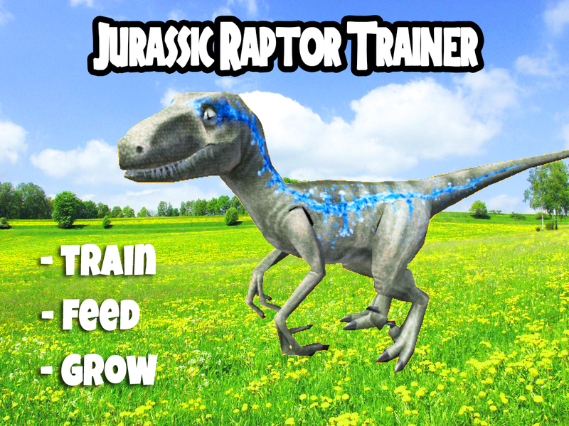 Jurassic Raptor Trainer Blue - عکس بازی موبایلی اندروید