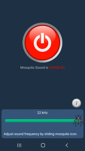 Mosquito Sound - Image screenshot of android app