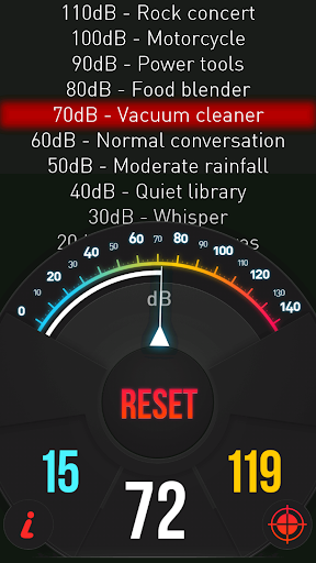 Sound Meter HQ PRO - Image screenshot of android app