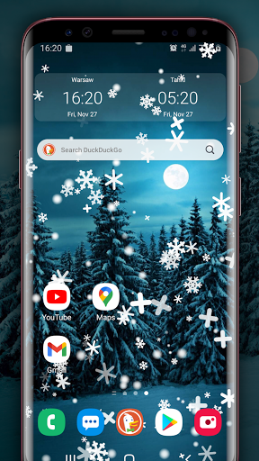 Falling Snow - Winter Effect - عکس برنامه موبایلی اندروید
