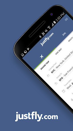 Justfly.com - Book Cheap Flights, Hotels and Cars - Image screenshot of android app