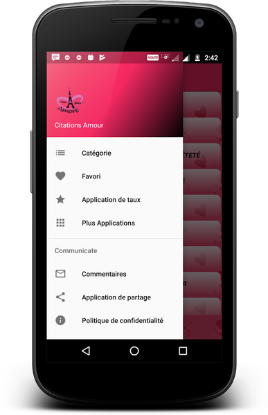 Love Quotes and Poems - Image screenshot of android app