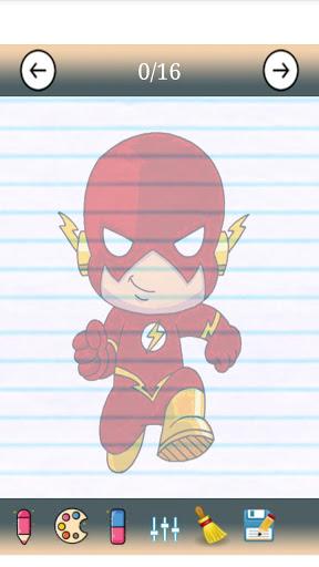 How To Draw Justice League - عکس بازی موبایلی اندروید