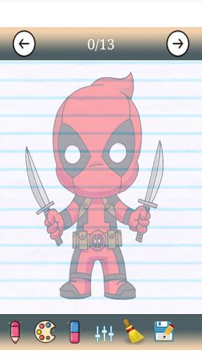 How To Draw Justice League - عکس بازی موبایلی اندروید