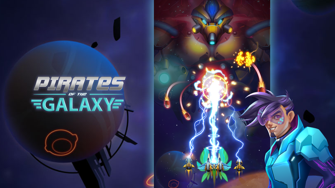 Pirates Of Galaxy: Epic hunter - Gameplay image of android game