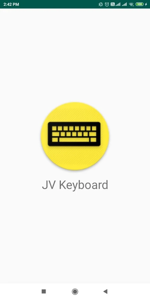 JV keyboard - عکس برنامه موبایلی اندروید